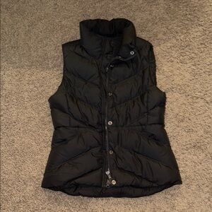 J. Crew Dark Grey Puffer Vest